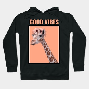 Good Vibes Giraffe Hoodie